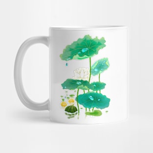 Minhwa: Lotus and Summer Fruits E Type Mug